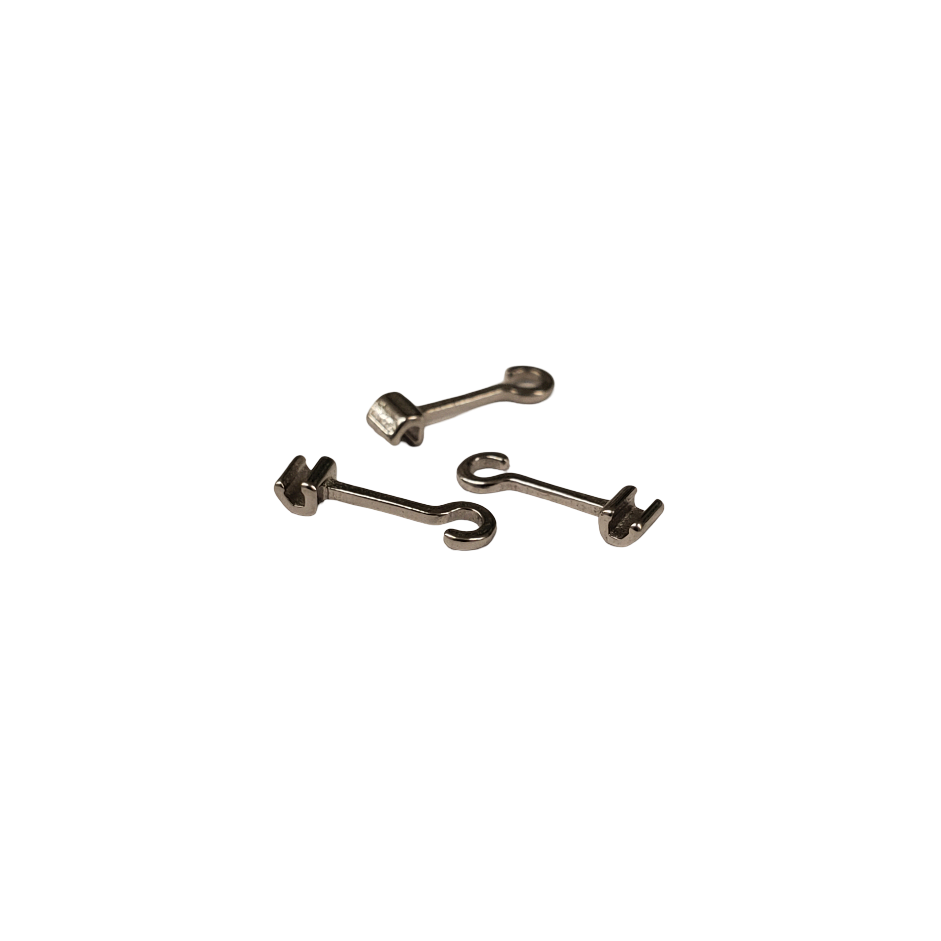 Long Curved Split Crimpable Hooks